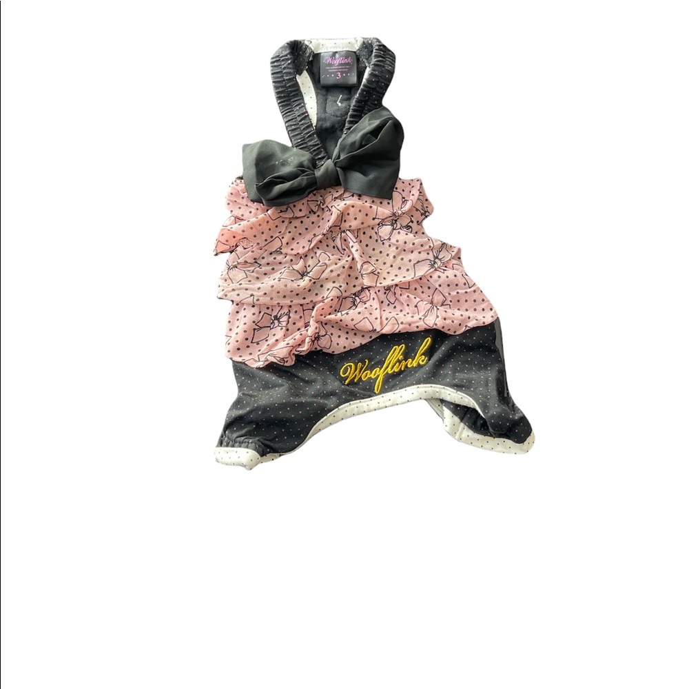 Wooflink ruffle tiered all in one